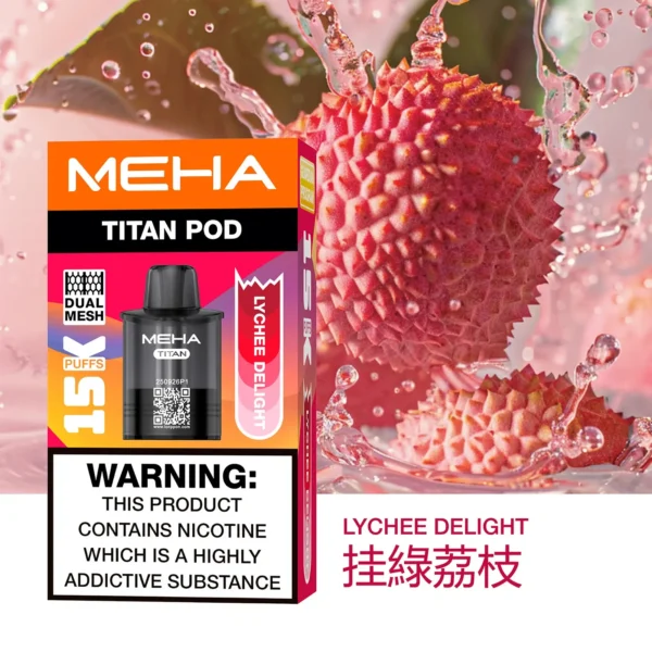 20251216203348 MEHA 泰坦 15000口換彈系統|15ml大容量 Mesh網芯霧化 一代換彈主機相容 台灣現貨【買3贈主機】