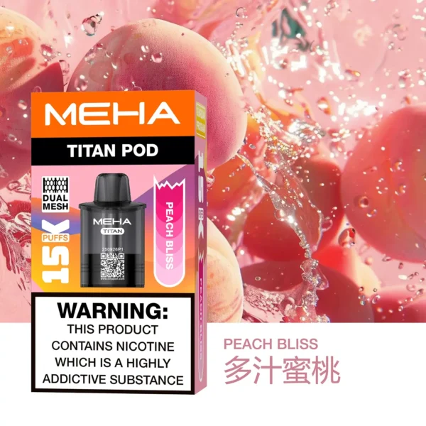 20251216203406 MEHA 泰坦 15000口換彈系統|15ml大容量 Mesh網芯霧化 一代換彈主機相容 台灣現貨【買3贈主機】
