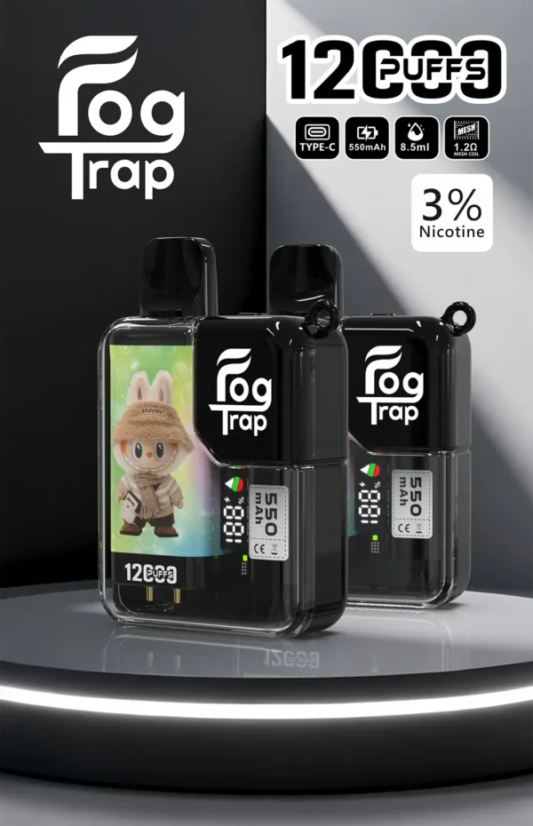6a24674fcb5d598e7ce25c0dfdb5c85a Fog Trap 12000拋棄式電子煙 LABUBU & 蠟筆小新聯名款|雙模式切換 850mAh電池 8.5ml油量設計 台灣現貨【買10送1】