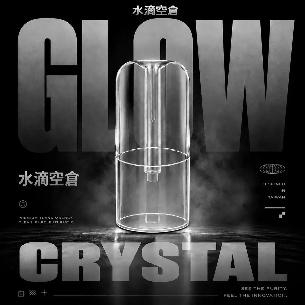 ChatGPT Image 2026年7月18日 下午11_19_58 水滴一代通用空倉|陶瓷芯底部注油 可重複使用 台灣現貨