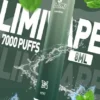 LIMI拋棄式一次性7000口 (1) LIMI 7000口拋棄式電子煙|3.5%尼古丁鹽 650mAh電池 LED發光設計 可充電式 台灣現貨