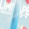 LIMI拋棄式一次性7000口 (13) LIMI 7000口拋棄式電子煙|3.5%尼古丁鹽 650mAh電池 LED發光設計 可充電式 台灣現貨
