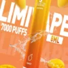 LIMI拋棄式一次性7000口 (15) LIMI 7000口拋棄式電子煙|3.5%尼古丁鹽 650mAh電池 LED發光設計 可充電式 台灣現貨