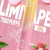 LIMI拋棄式一次性7000口 (5) LIMI 7000口拋棄式電子煙|3.5%尼古丁鹽 650mAh電池 LED發光設計 可充電式 台灣現貨