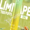 LIMI拋棄式一次性7000口 (6) LIMI 7000口拋棄式電子煙|3.5%尼古丁鹽 650mAh電池 LED發光設計 可充電式 台灣現貨