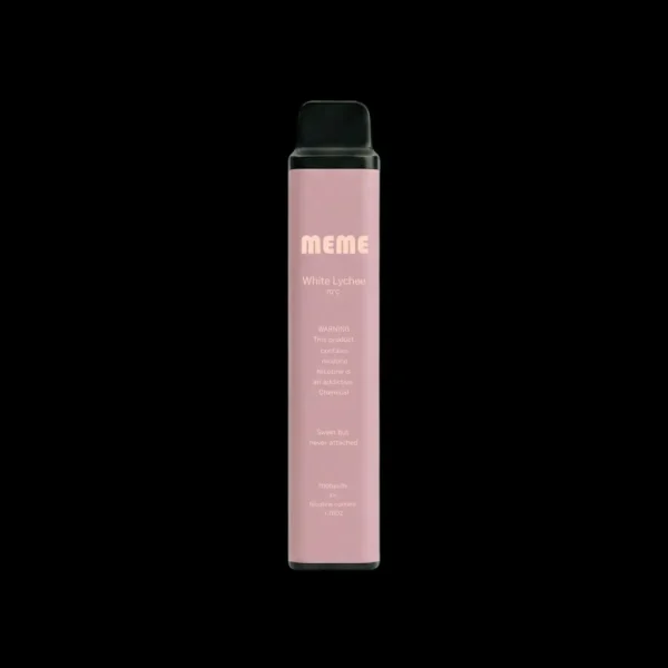 MEME white lychee MEME 7000口電子煙|韓系調香 霧化細膩 拋棄式電子煙 台灣現貨