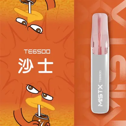Mist X 鴨嘴獸6500口拋棄式電子煙｜冰爽水果風味 可充電設計 台灣現貨