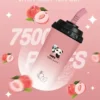 VAKA 奶茶杯7500口拋棄式電子煙｜15ml油倉 600mAh電池 3%尼古丁鹽 奶茶／水果風味 台灣現貨