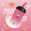 VAKA 奶茶杯7500口拋棄式電子煙｜15ml油倉 600mAh電池 3%尼古丁鹽 奶茶／水果風味 台灣現貨